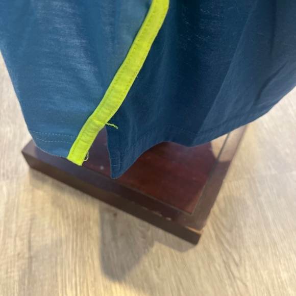 Nike Dri-Fit Training Short Sleeve Shirt Blue - Picture 5 of 5